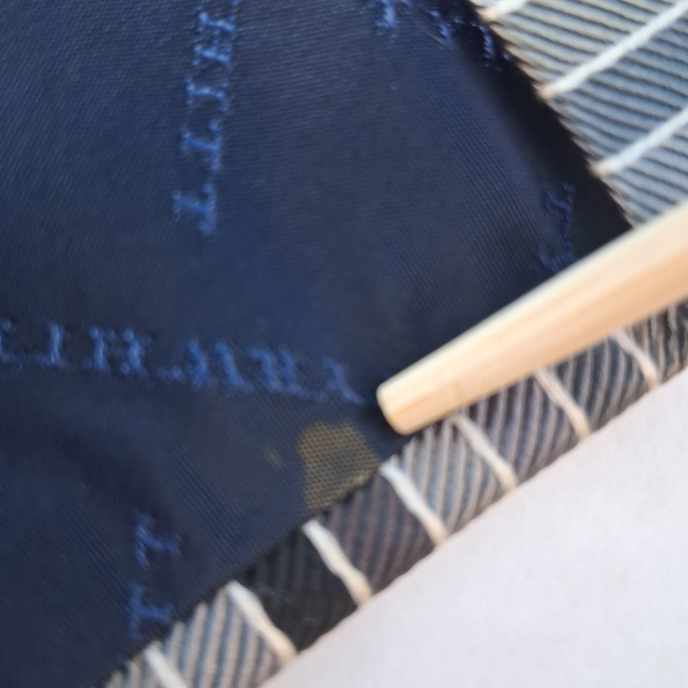 Charles Tyrwhitt Tie Mens OS Grey Striped Silk Classic Made in England Business - Picture 6 of 10